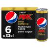 Pepsi MAX Caffeine Free Cola 6x33 cl