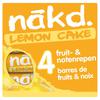 Nakd Lemon Cake Citron Barres de Fruits & Noix  4 x 35 g