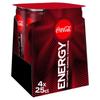 Coca-Cola Energy Canette 4x250ml
