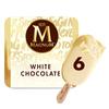 Magnum Ola Glace Multipack White Glace vanille chocolat blanc 6x110 ml