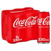Coca-Cola Canette 6 x 330 ml