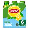 Lipton Iced Tea Thé Glacé Sans Sucre Green Zero 6 x 50 cl