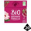 Elephant Tisane Grenade Hibiscus 20 Sachets 38 g