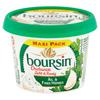 Boursin Onctueux Ail & Fines Herbes Maxi Pack 210 g