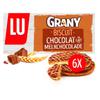 LU Grany Biscuits Chocolat Au Lait 6 Sachets 195 g