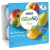 Naturnes BIO Nestlé NaturNes Bio Pomme Poire Coing dés 4+ Mois 4  x 90 g