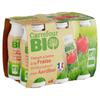 Carrefour Bio Yaourt à Boire à la Fraise 6 Pièces 100 g