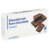 Carrefour Chocolat Noir Fondant 2 x 200 g