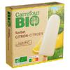Carrefour Bio Sorbet Citron 6 Pièces 240 g