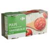 Carrefour Pulpe de Tomates au Jus 3 x 400 g