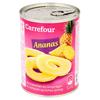 Carrefour Ananas en Tranches au Sirop Léger 560 g