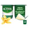 Activia Yaourt Vanille Avec Probiotiques 6x125g