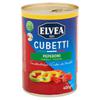 Elvea Cubetti Peperoni Poivrons Cubes de Tomates 400 g