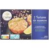 Carrefour Extra 2 Tartares de saumon Citron-ciboulette Surgelés 2x70g