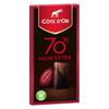 COTE D'OR 
    Tablette de chocolat noir extra dégustation 70%
