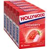 HOLLYWOOD 
    Chewing-gums sans sucres goût fraise
