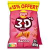 LAY'S 
    3D's Bugles goût bacon
