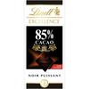 LINDT 
    Excellence tablette de chocolat noir puissant 85% cacao
