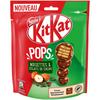 KIT KAT 
    Pops billes noisettes et éclats de cacao enrobées chocolat
