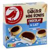 AUCHAN 
    Mini ronds tartelettes chocolat et lait, sachets fraîcheur
