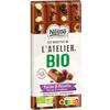 NESTLE 
    Les recettes de l'atelier bio tablette de chocolat au lait raisins et noisettes
