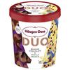 HAAGEN DAZS 
    Duo Crème glacée chocolat Belge et vanille 
