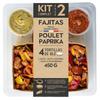 MIX BUFFET 
 Kit complet pour burritos poulet paprika 2 sauces
