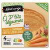 MADRANGE 
 O p'tits légumes préparation charcutière à base de jambon carottes et patates douces sans colorant
