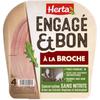 HERTA 
    Engagé et Bon Jambon à la broche sans nitrite
