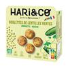 HARI&CO 
    Boulettes lentilles vertes courgette menthe bio recette vegan
