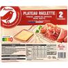 AUCHAN 
    Plateau raclette fromage jambon sec bacon et rosette
