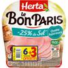 HERTA 
    Bon Paris tranches de jambon taux sel réduit
