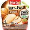 HERTA 
    Herta Filet de poulet fumé sans nitrite 4 tranches120g
