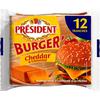 PRESIDENT 
    Cheddar et emmental pour hamburger
