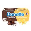 DANETTE 
    Crème dessert vanille chocolat
