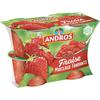 ANDROS 
    Dessert de fruit de fraise avec morceaux
