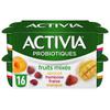 ACTIVIA 
    Probiotiques - Yaourts aux fruits mixés
