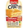 HERTA 
    Tendre Croc' l'original jambon et fromage pain de mie sans croûte
