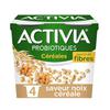ACTIVIA 
    Probiotiques - Yaourt céréales noix
