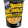 LUSTUCRU 
    Banzaï noodle saveur poulet en cup 3min

