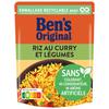 BEN'S ORIGINAL 
    Riz express au curry et légumes 2 minutes

