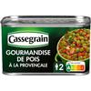 CASSEGRAIN 
    Gourmandise de pois à la provençale à l'huile d'olive
