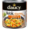 D'AUCY 
    Wok de légumes au curry
