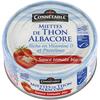 CONNETABLE 
    Miettes de thon albacore MSC à la sauce tomate bio préparées en Bretagne
