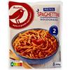 AUCHAN 
    Spaghettini à la bolognaise micro-ondable 2min, bœuf origine France
