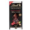 Lindt Excellence Cioccolato Fondente 70% Con Lampone E Nocciola