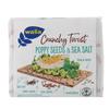 Wasa Crunchy Twist Poppy Seeds & Sea Salt