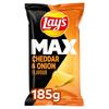 Lay's Max Cheddar Kaas & Ui Chips 185 gr