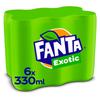 FANTA EXOTIC Lemonade SLEEKCAN 330 ML X 6