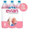 Evian Natuurlijk Mineraalwater 6 x 1.5 L
